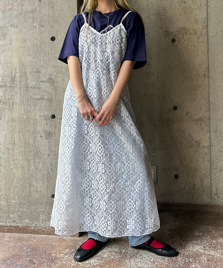 Rameke Vintage Lace Cami Onepiece – H アッシュ