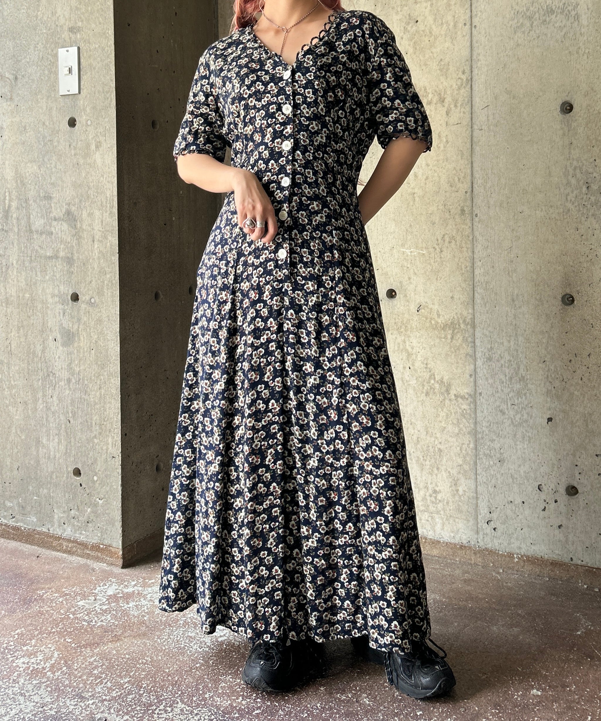 ◽️NO948◽️中目黒アッシュ古着リメイク新品タグ付きサージカルガウン ◽️NO948◽️中目黒アッシュ古着リメイク新品タグ付き