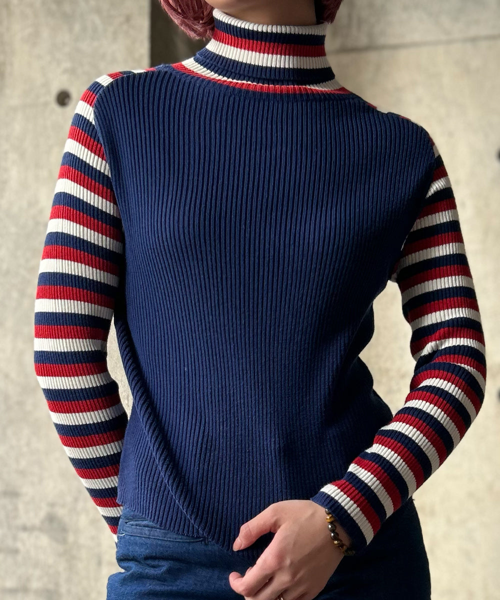UNUSED / Border long sleeve t-shirt-UNUSEDの通販EQUAL