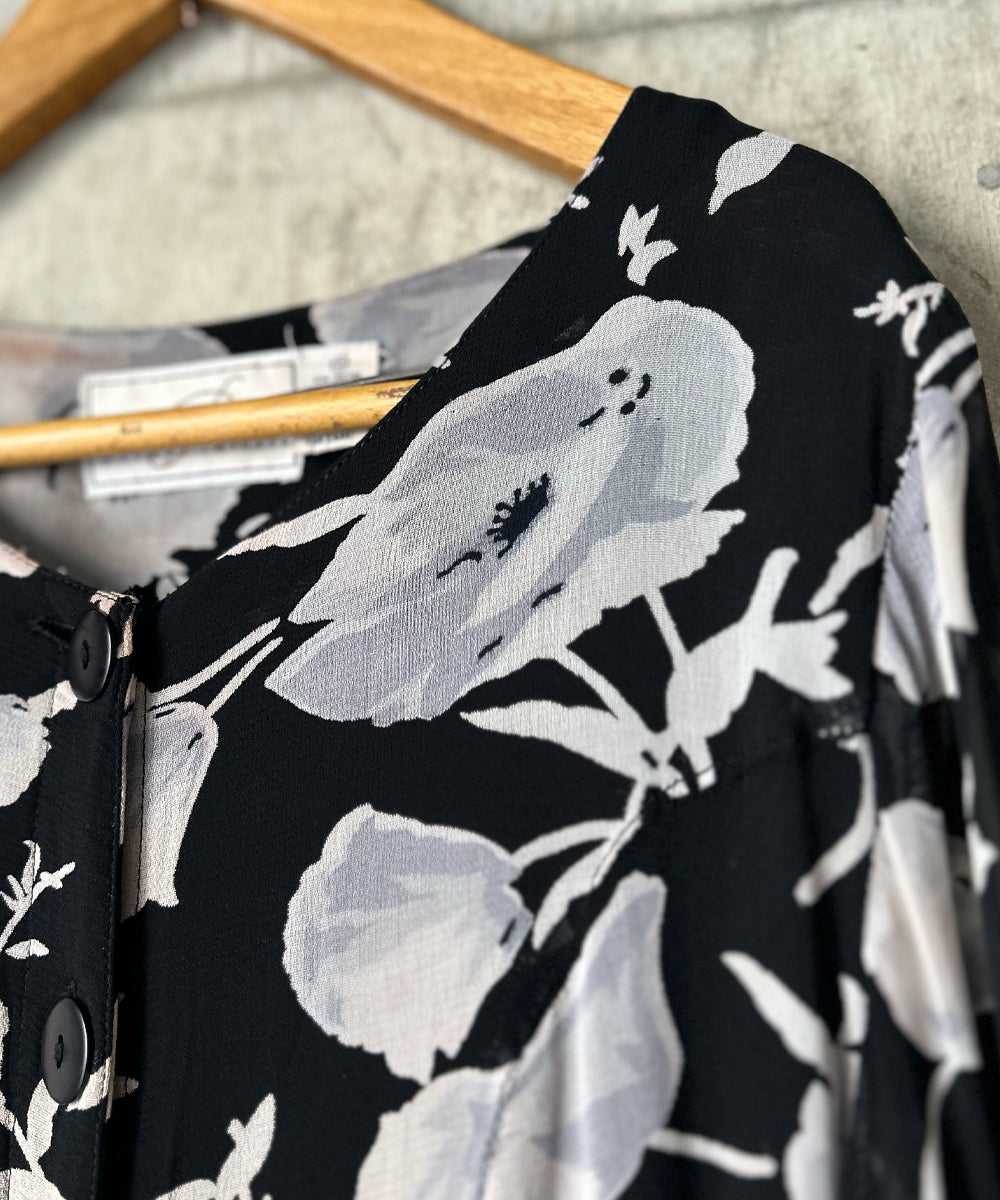See-through Flower Onepiece – H アッシュ