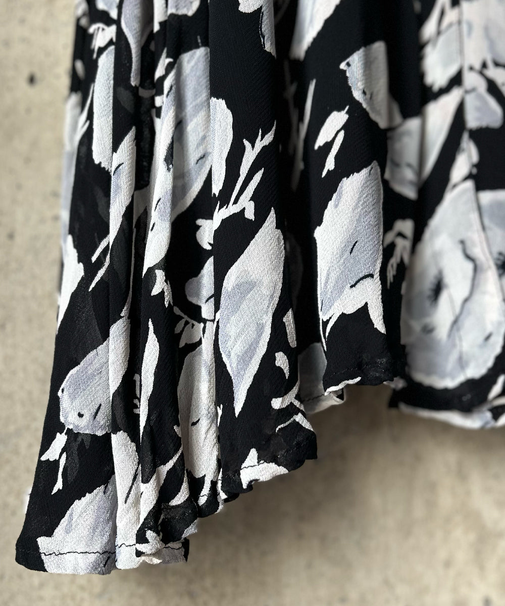 See-through Flower Onepiece – H アッシュ