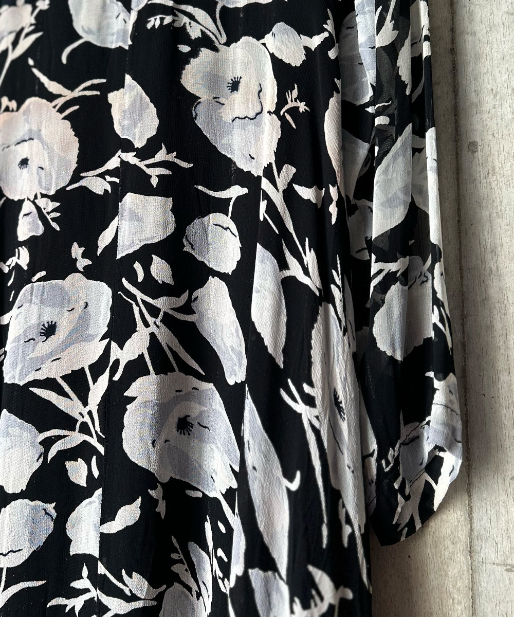See-through Flower Onepiece – H アッシュ