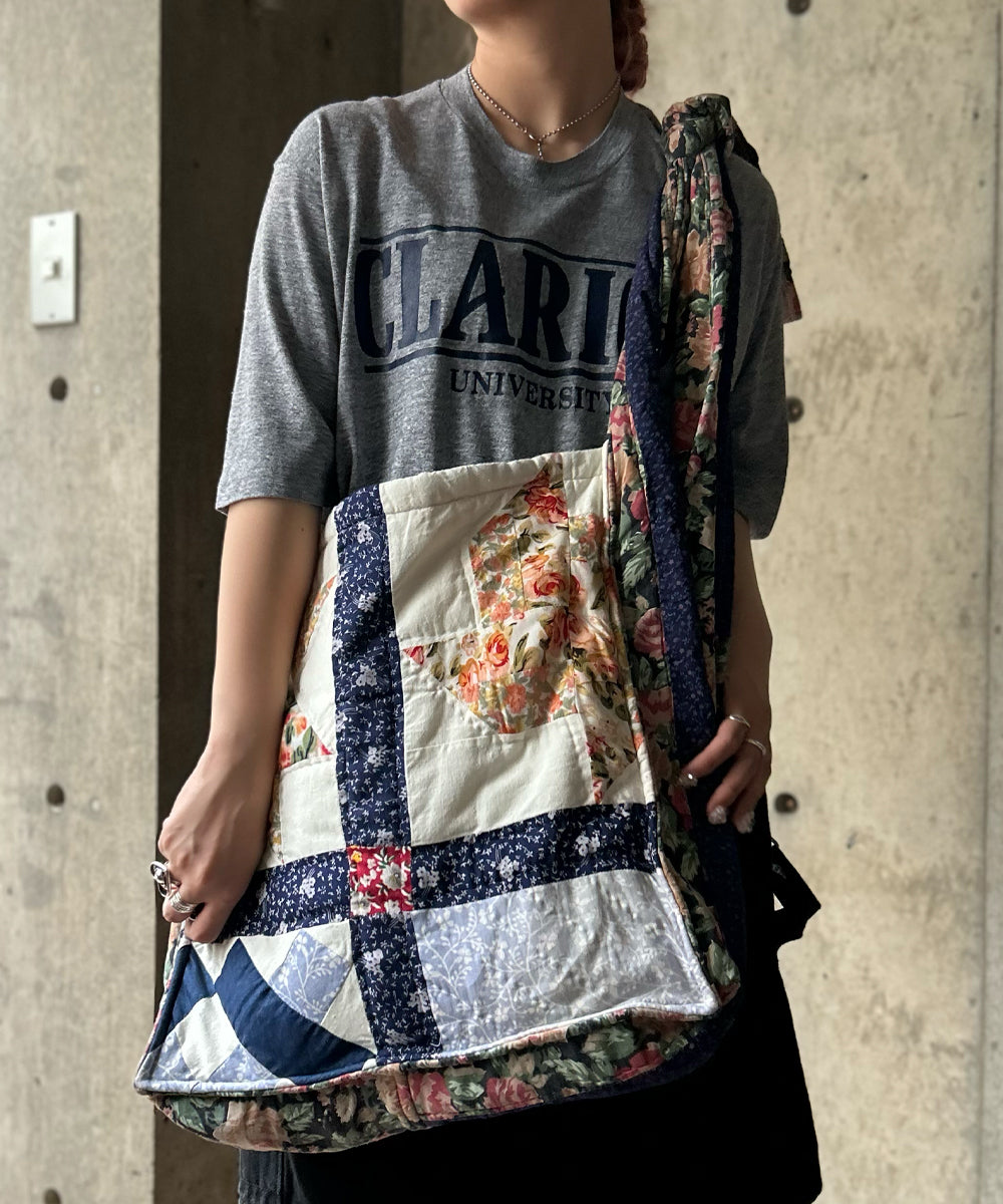 H (アッシュ) リメイクベスト Remake Vintage Quilt Bag – H アッシュ