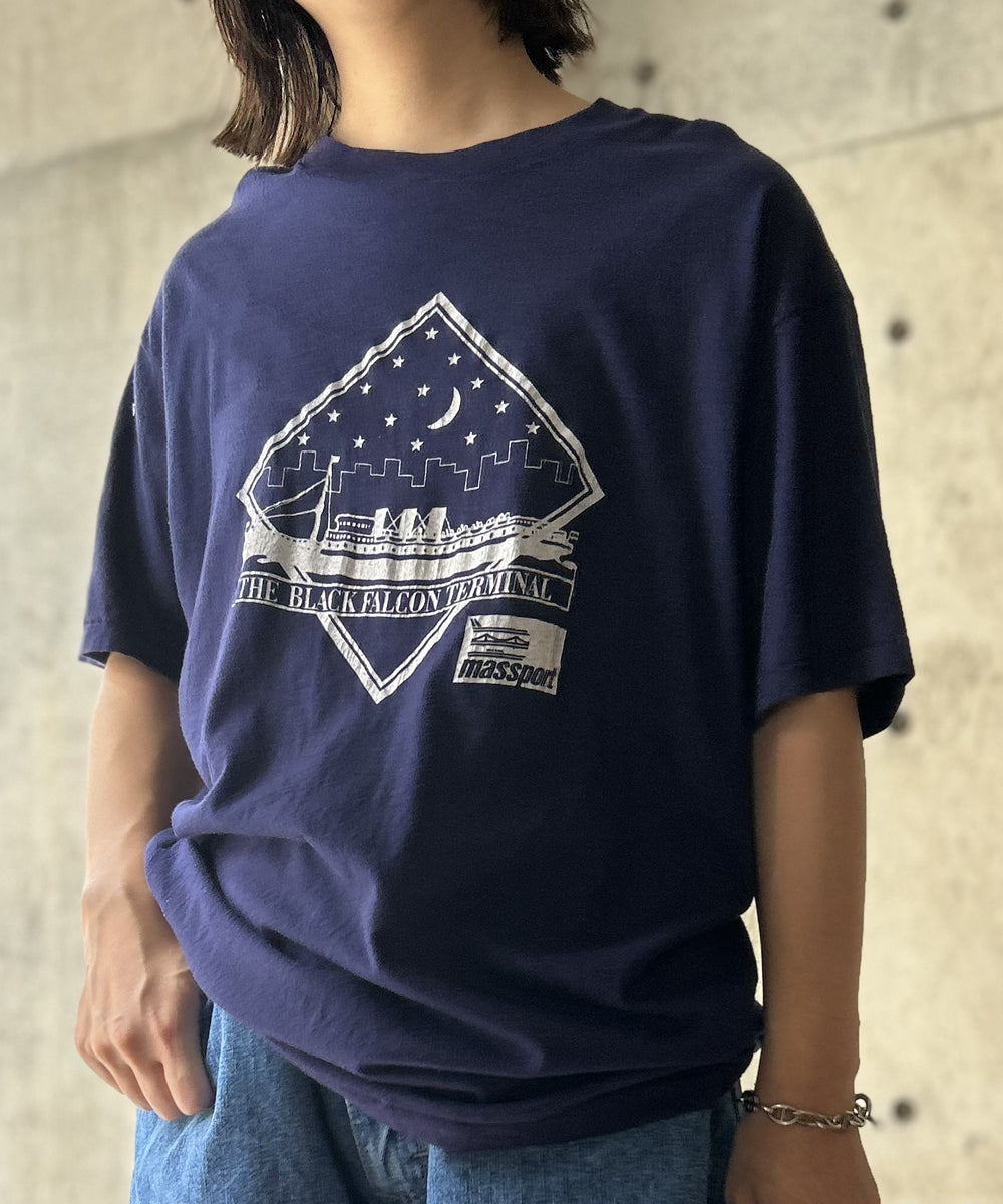 80s Print Tee – H アッシュ