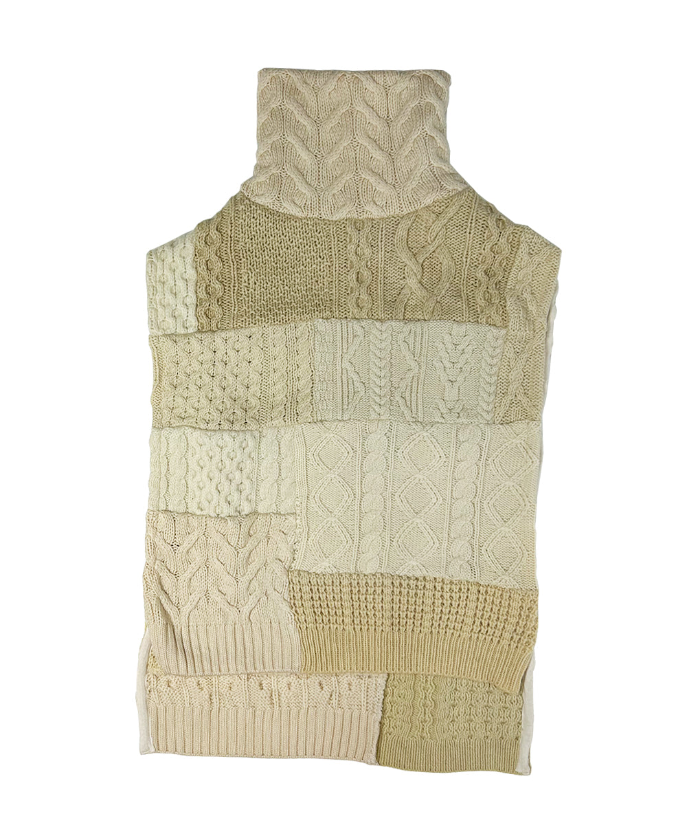 Remake Aran Knit Vest – H アッシュ