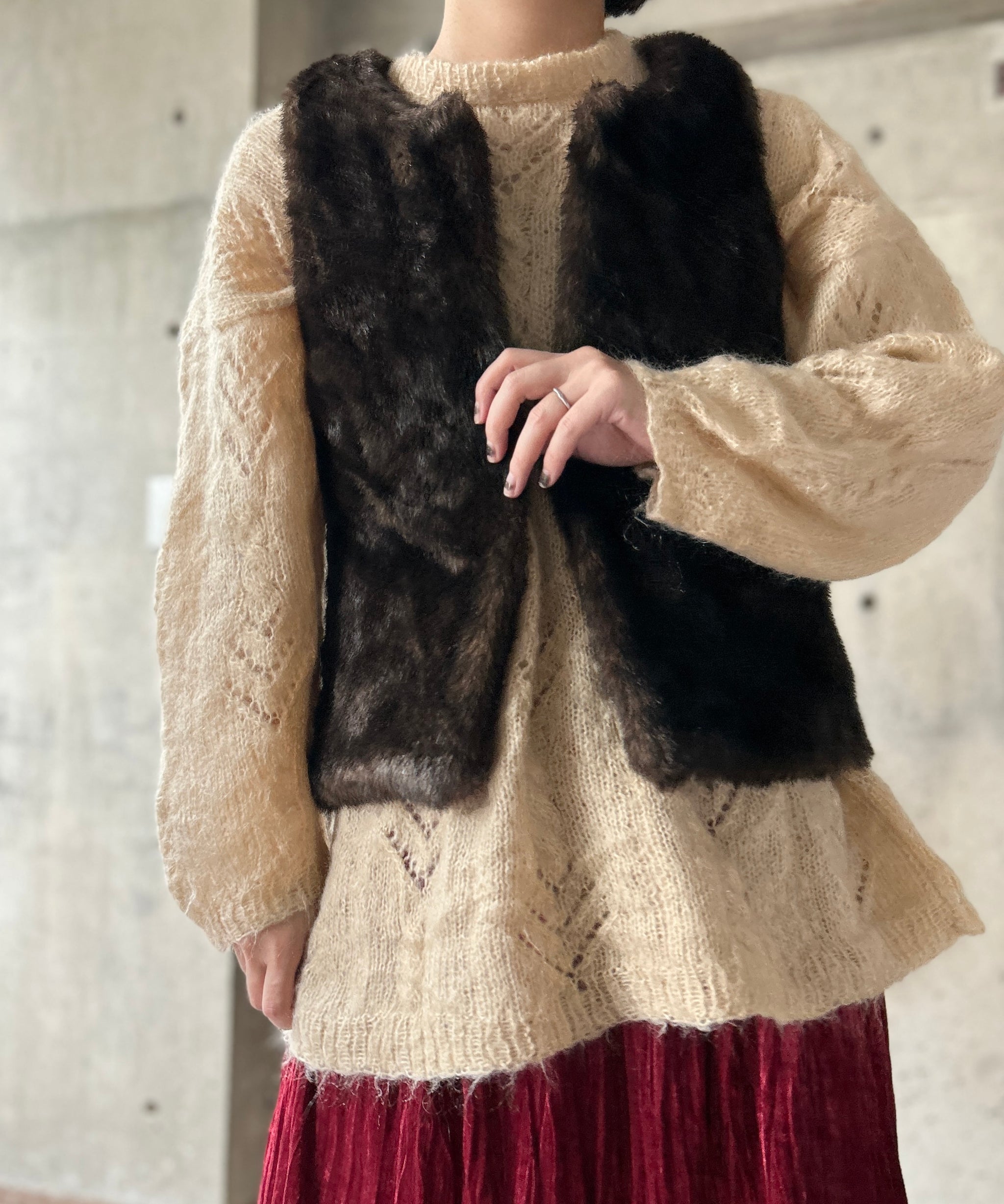 hアッシュキルティングベスト 3色展開】Backers キルティング ベスト – 古着屋Top of the Hillの