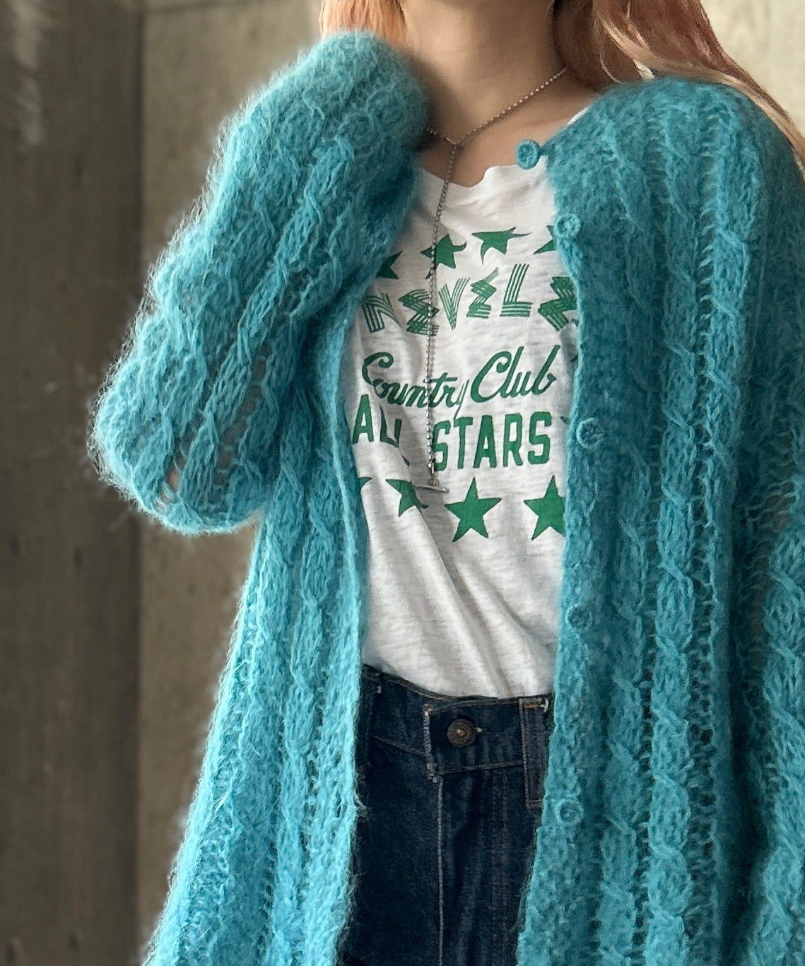 100% MOHAIR モヘアカーディガン WACKO MARIA (ワコマリア)】 モヘアカーディガン│WACKO MARIA