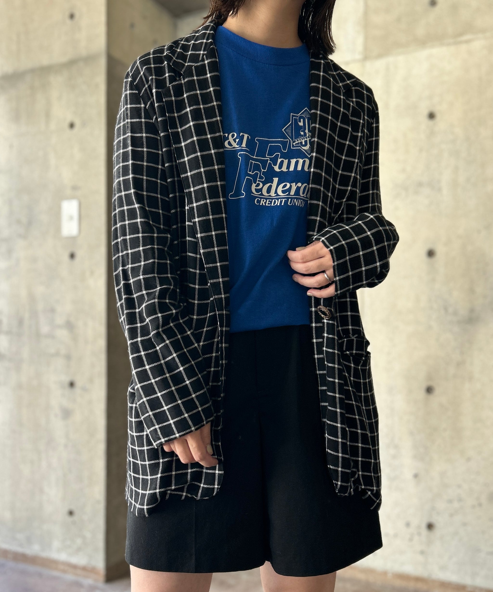 タグ付き H vintage アッシュ グリーンモヘアコート タグ付き H vintage アッシュ グリーンモヘアコート