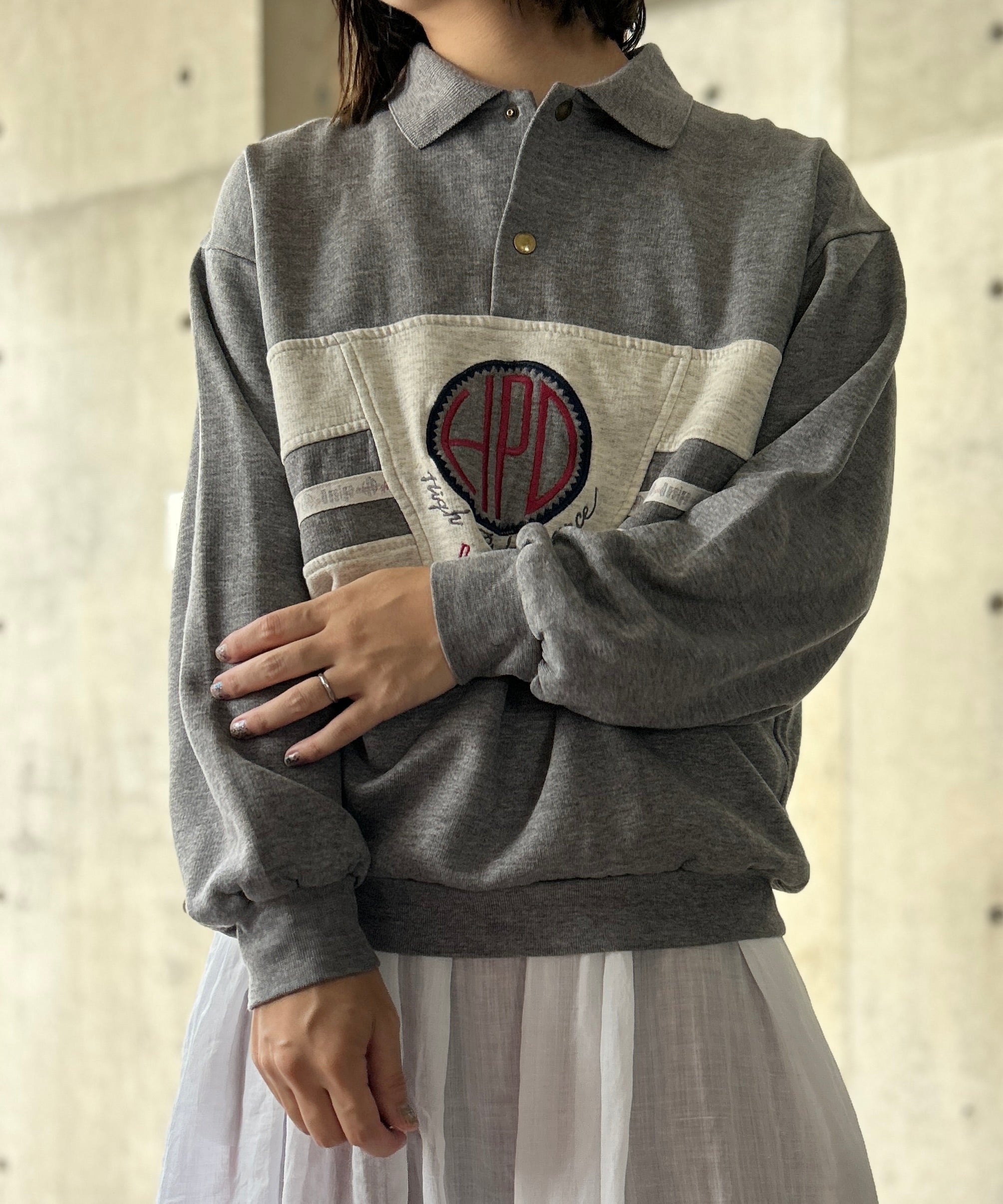 H アッシュ 中目黒 スタッズ Tシャツ 日本製 H アッシュ - ヴィンテージセレクトショップ