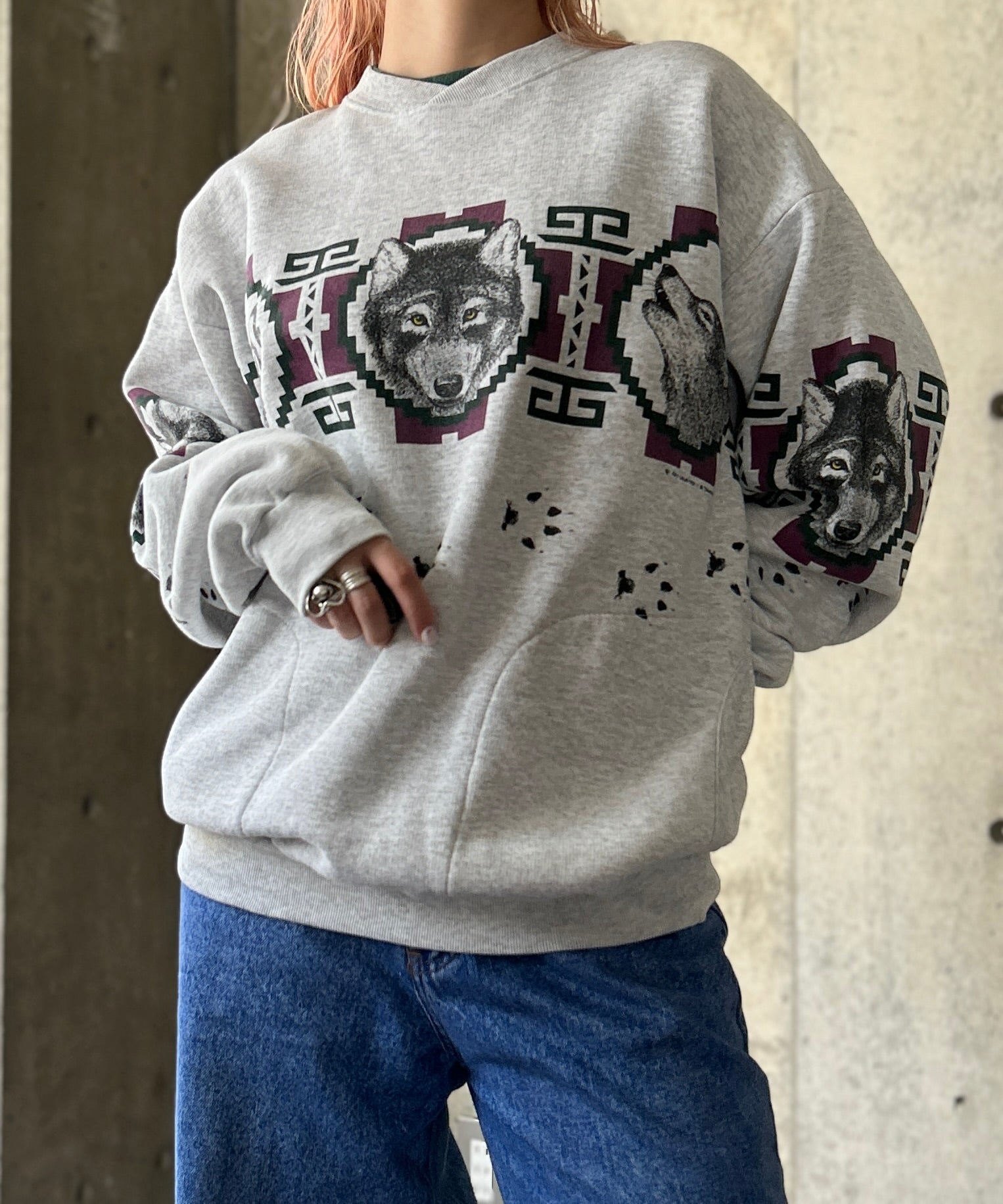 H アッシュ 中目黒 スタッズ Tシャツ 日本製 H アッシュ - ヴィンテージセレクトショップ