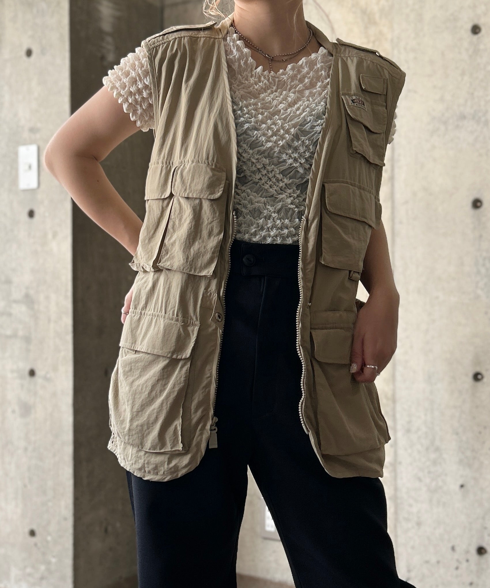 Mesh Fishing Vest – H アッシュ