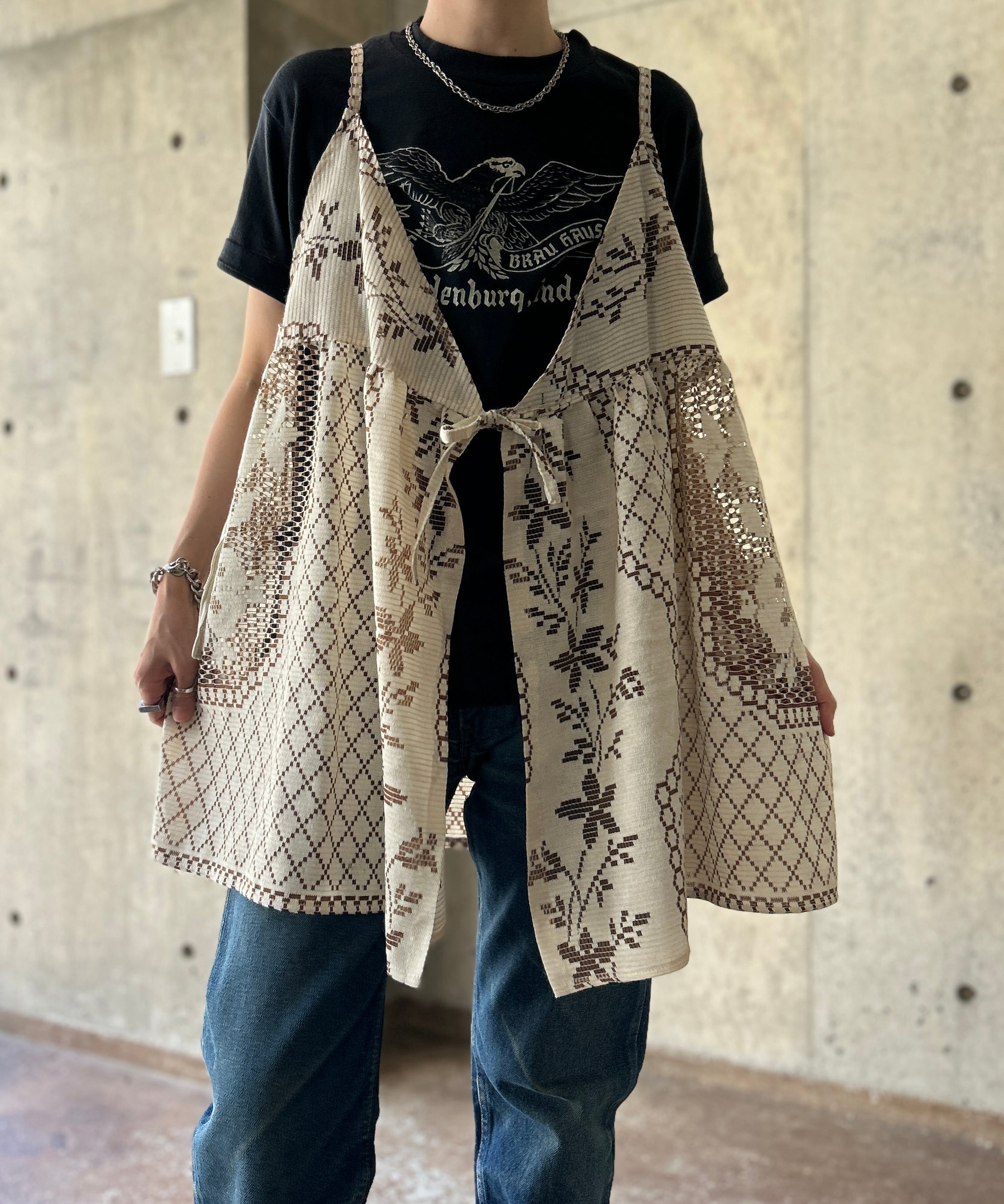 Hアッシュ　中目黒　 デニムロングジャケット Hアッシュ 中目黒 デニムロングジャケット - メルカリ