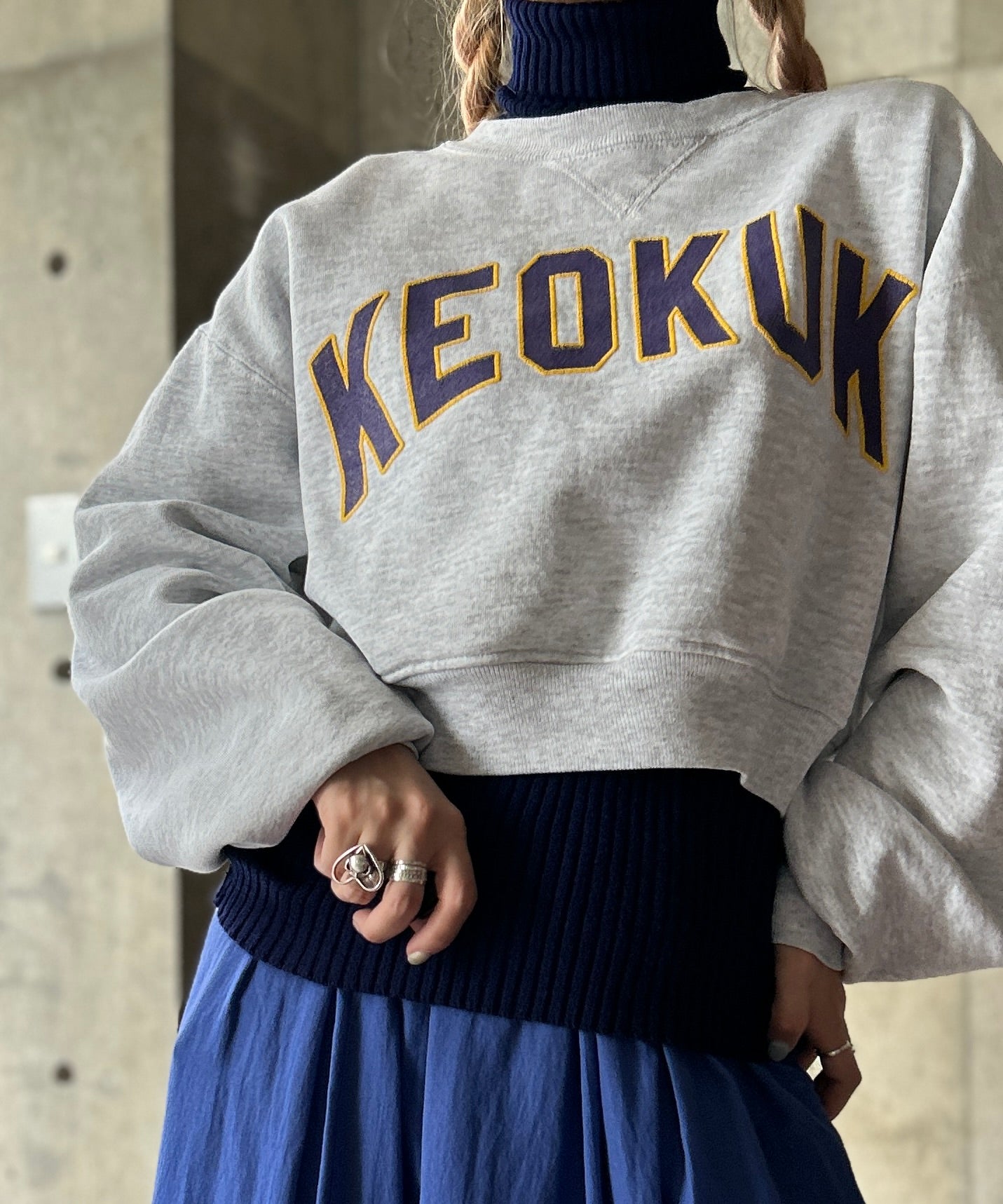 新品タグ付き Hアッシュ ヴィンテージリメイクボウタイシャツ 新品タグ