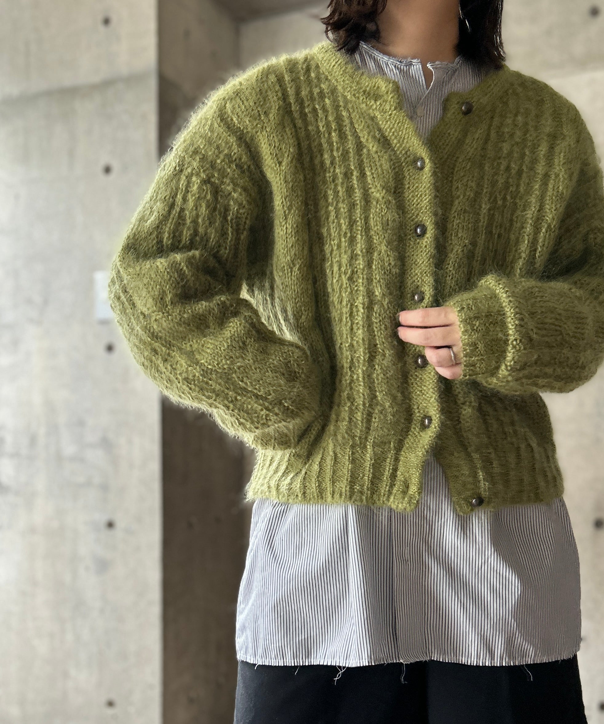 H アッシュ 中目黒 ヴィンテージニットカーディガン H アッシュ 中目黒 ヴィンテージニットカーディガン H アッシュ