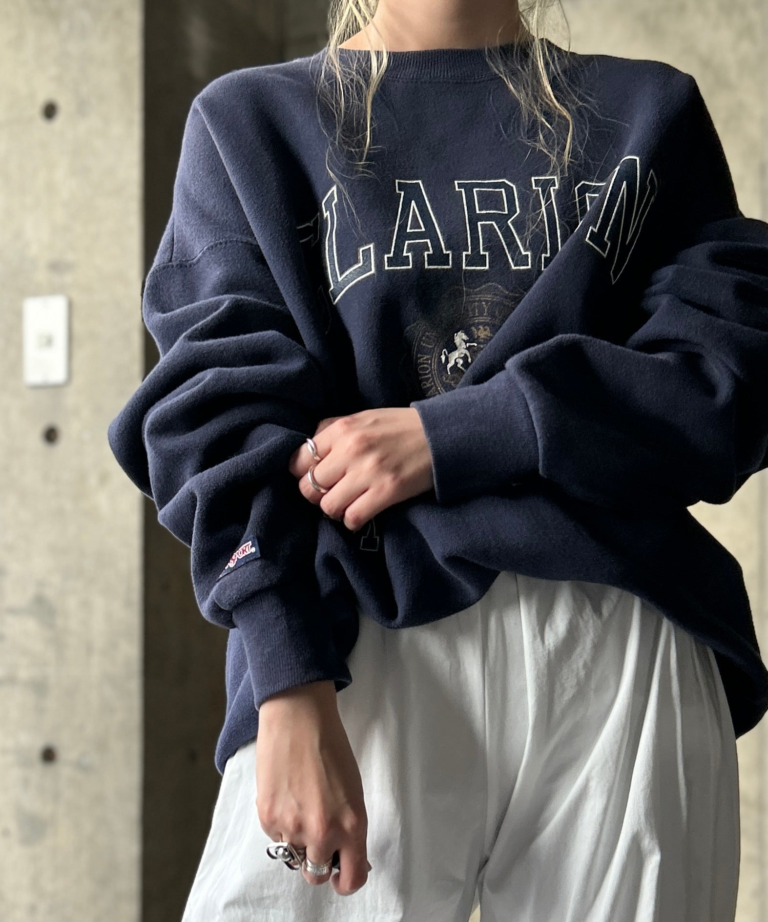 Hアッシュリメイクトレーナー スウェット ALL | H アッシュ - ヴィンテージセレクトショップ