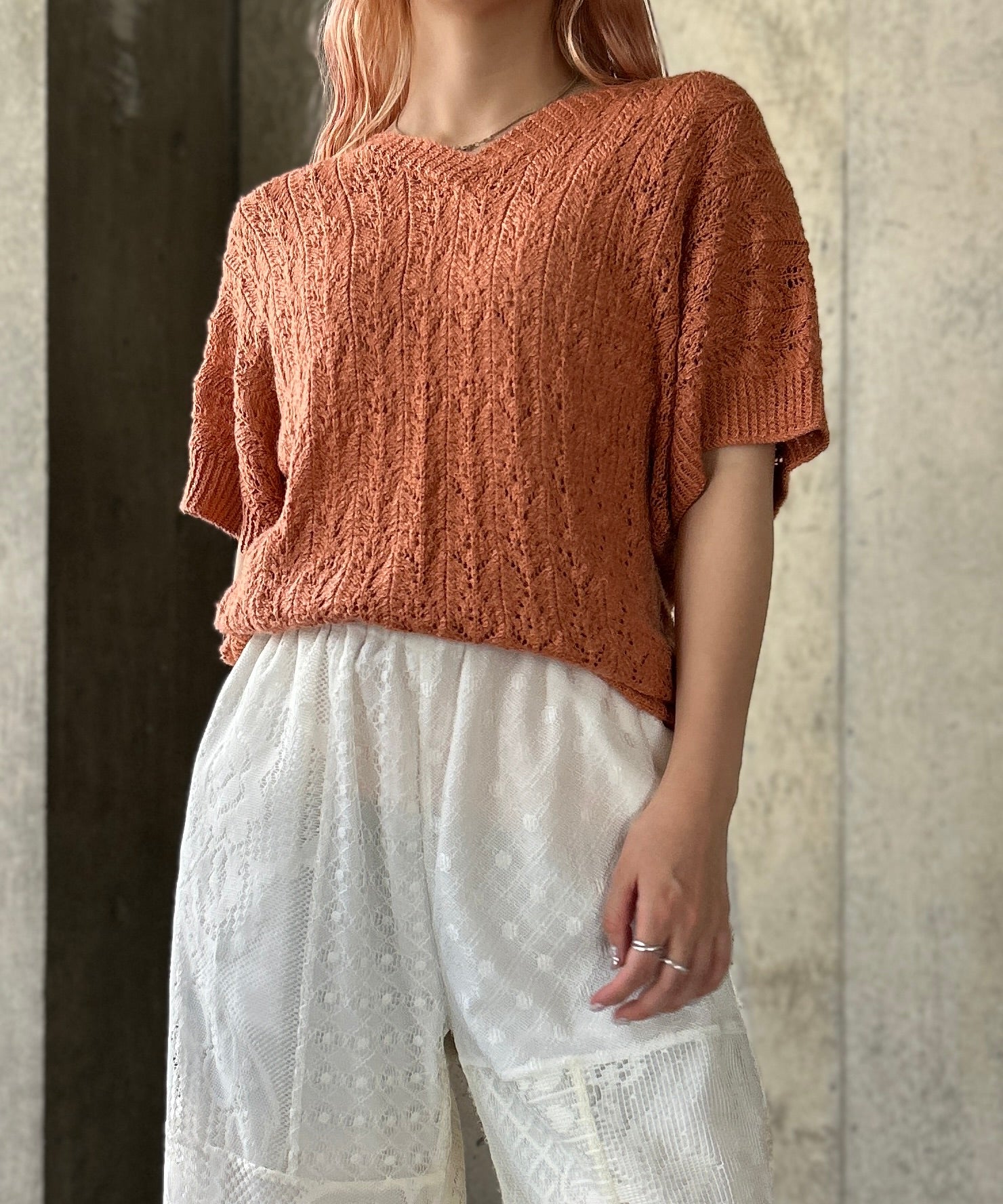 タグ付き H vintage アッシュ グリーンモヘアコート タグ付き H vintage アッシュ グリーンモヘアコート