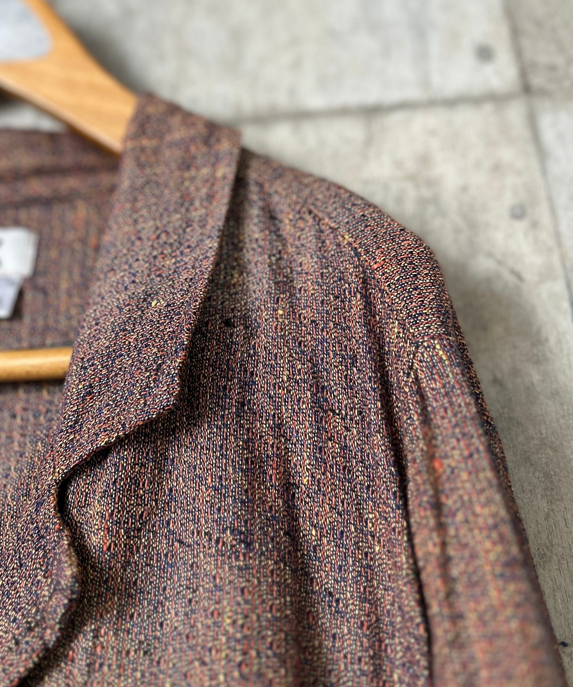 FLAX Linen Long Jacket – H アッシュ