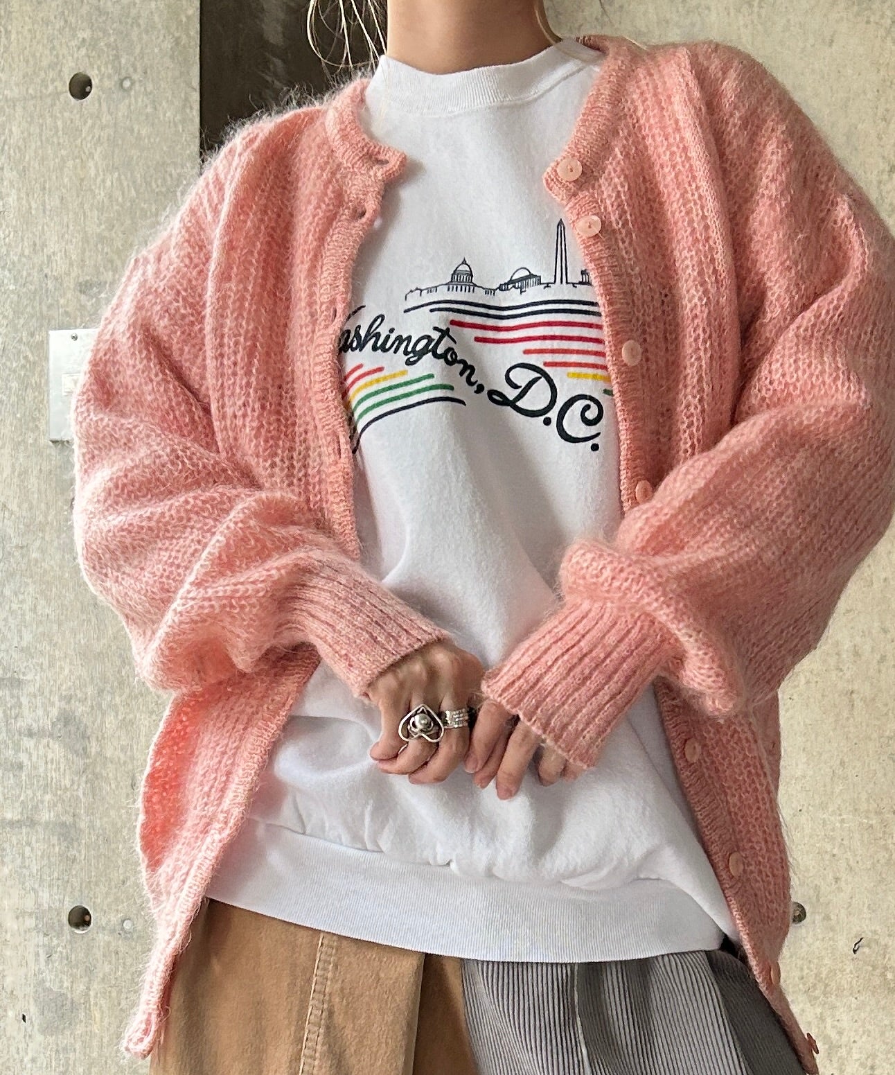 H アッシュ 中目黒 ヴィンテージニットカーディガン H アッシュ 中目黒 ヴィンテージニットカーディガン Store | H