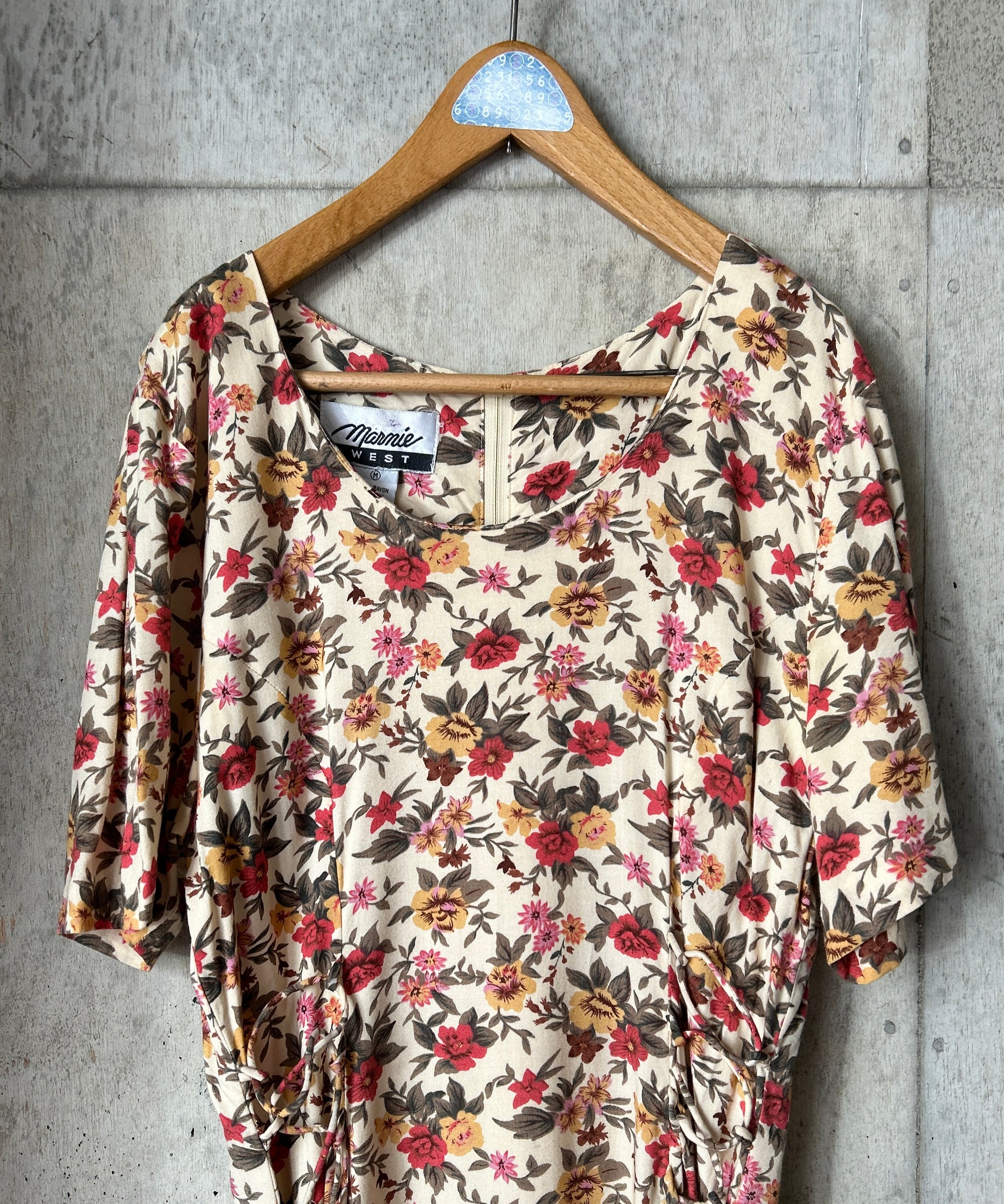 S/S Flower Onepiece – H アッシュ