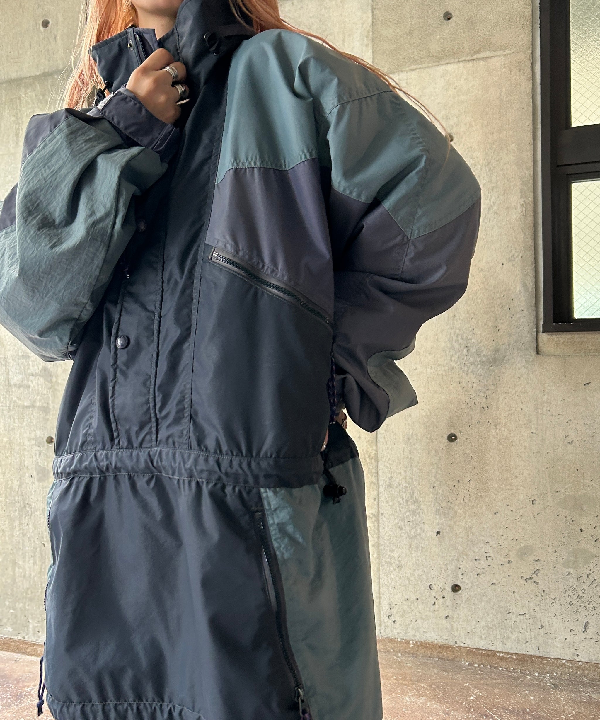 タグ付き H vintage アッシュ グリーンモヘアコート タグ付き H vintage アッシュ グリーンモヘアコート コート ALL