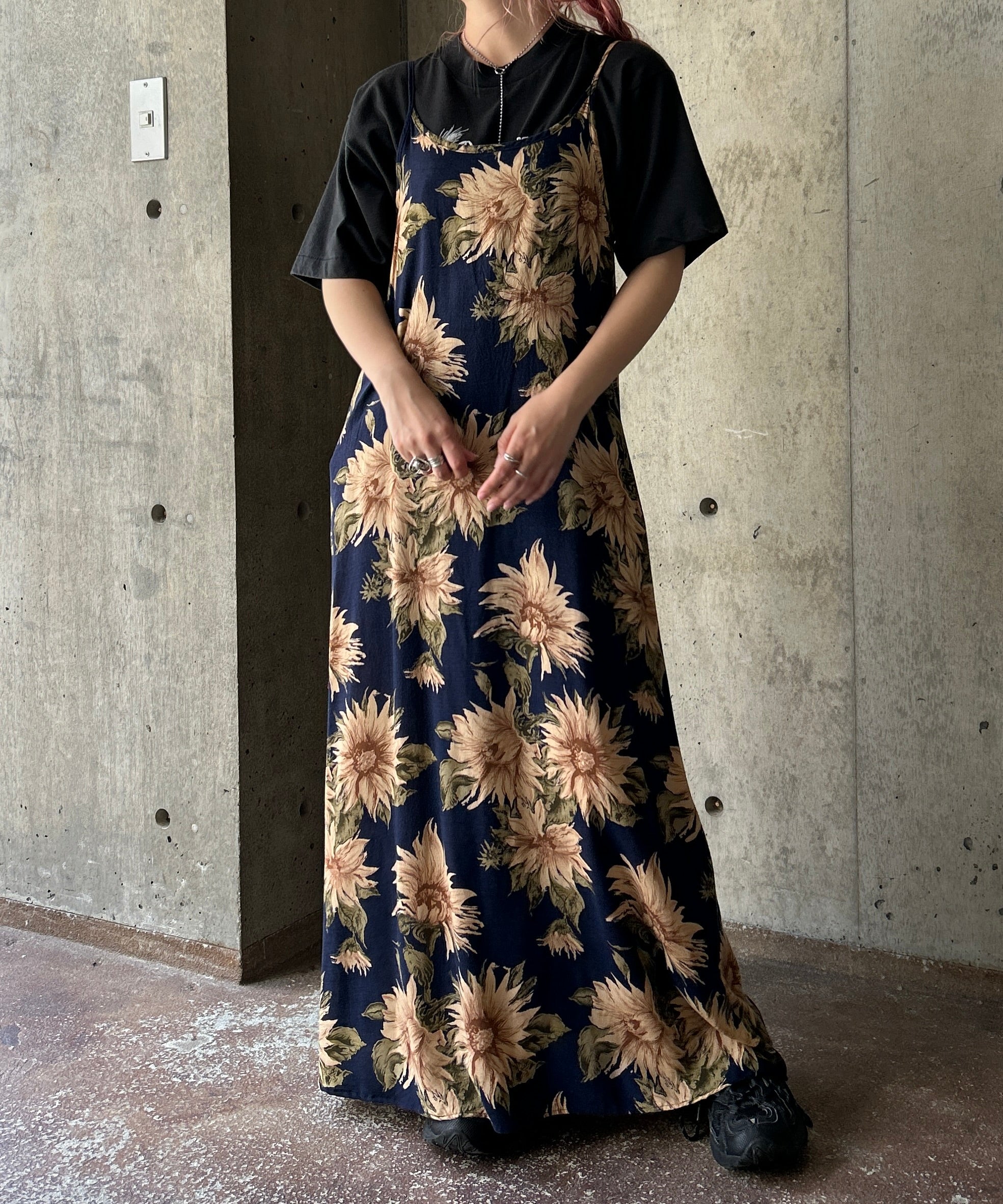 Flower Camisole Onepiece – H アッシュ
