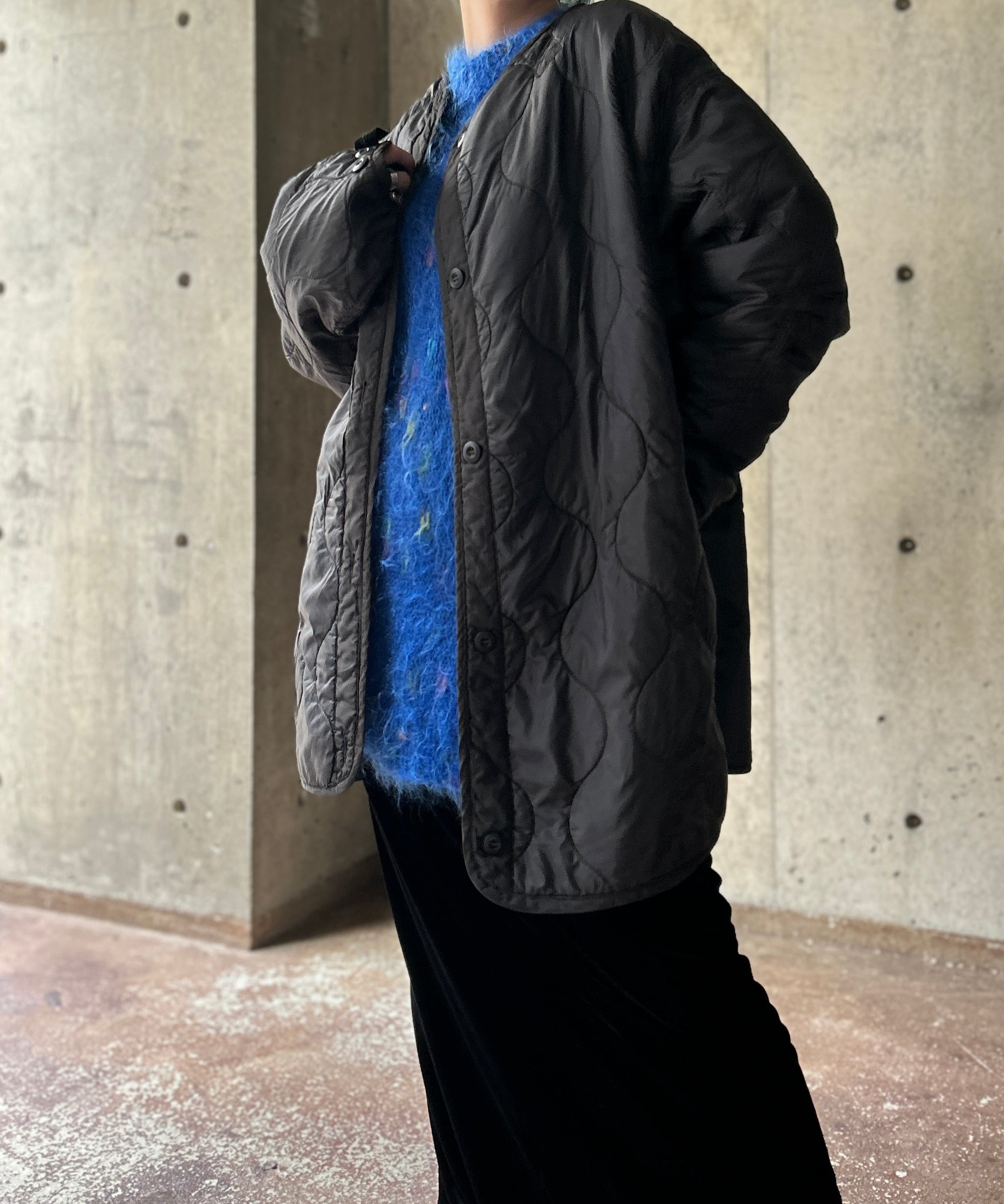 Original Quilting Button Coat | H アッシュ - ヴィンテージセレクト