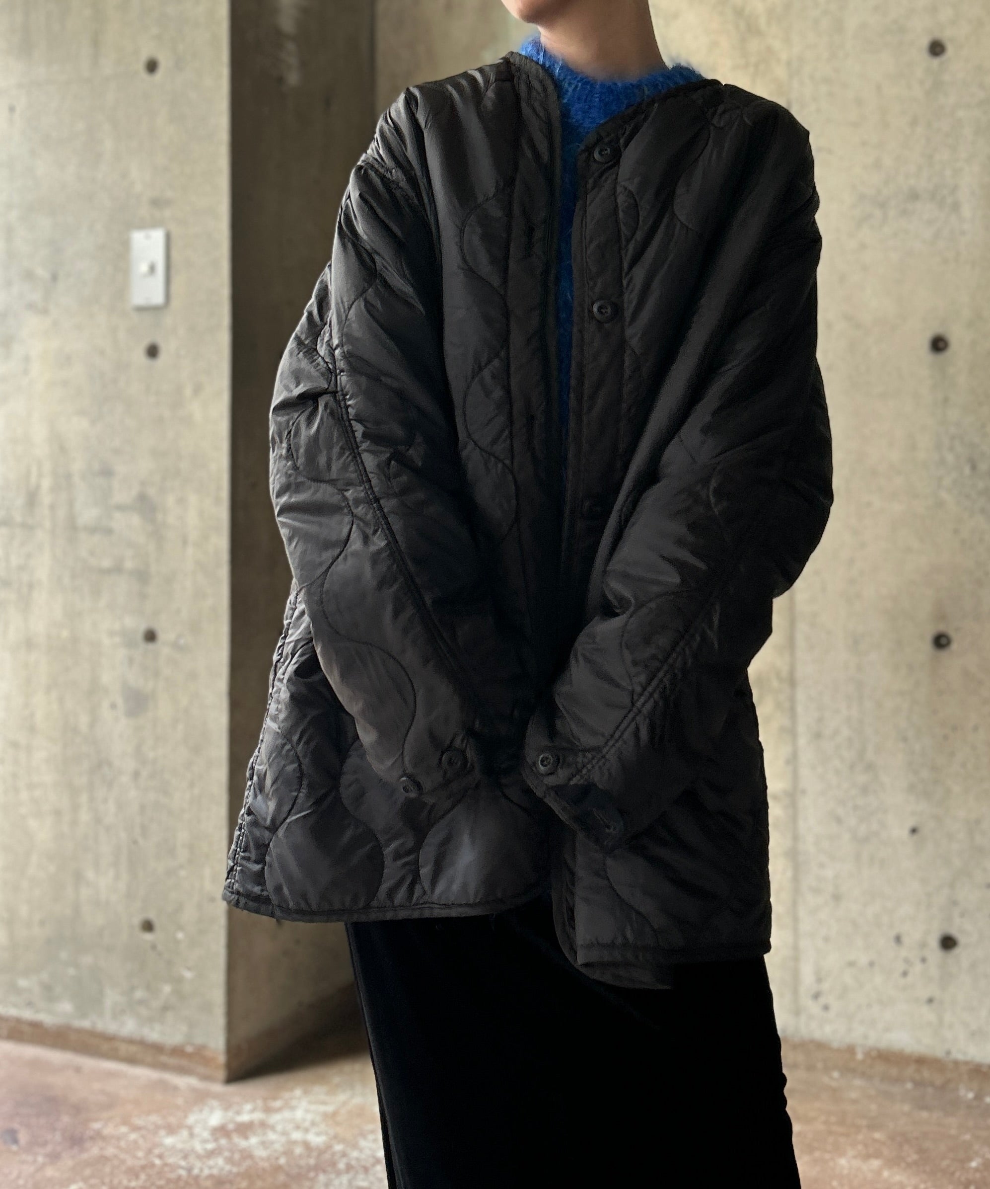 Original Quilting Button Coat | H アッシュ - ヴィンテージセレクト