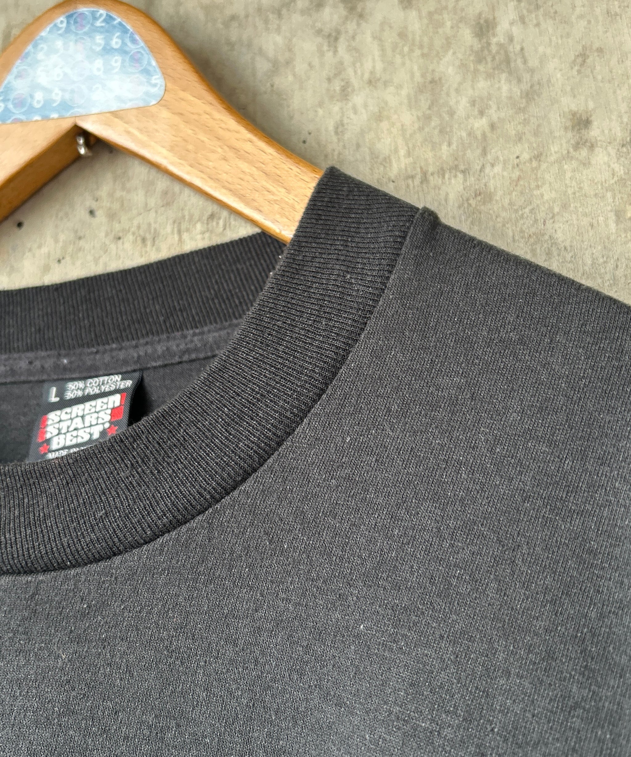 90s Print Tee – H アッシュ