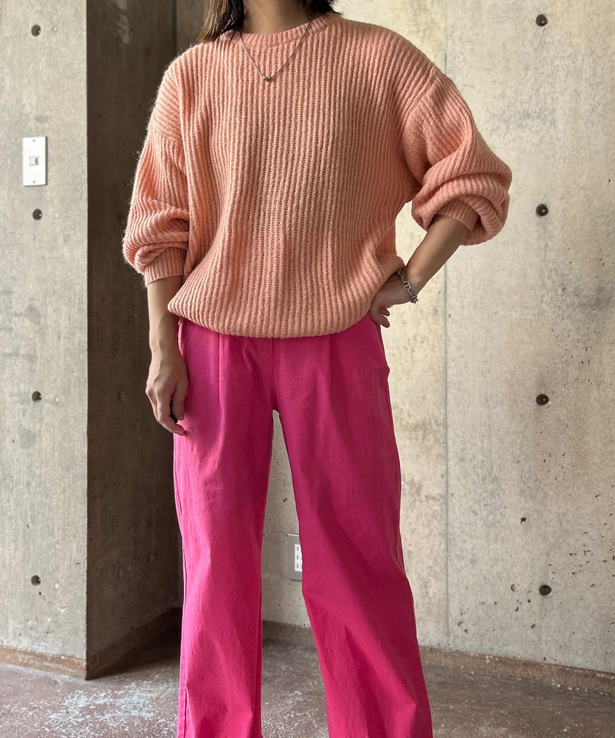 中目黒　古着屋　アッシュ　H オリーブグリーン ボア　ロングコート 中目黒 古着屋 アッシュ H オリーブグリーン ボア ロングコート
