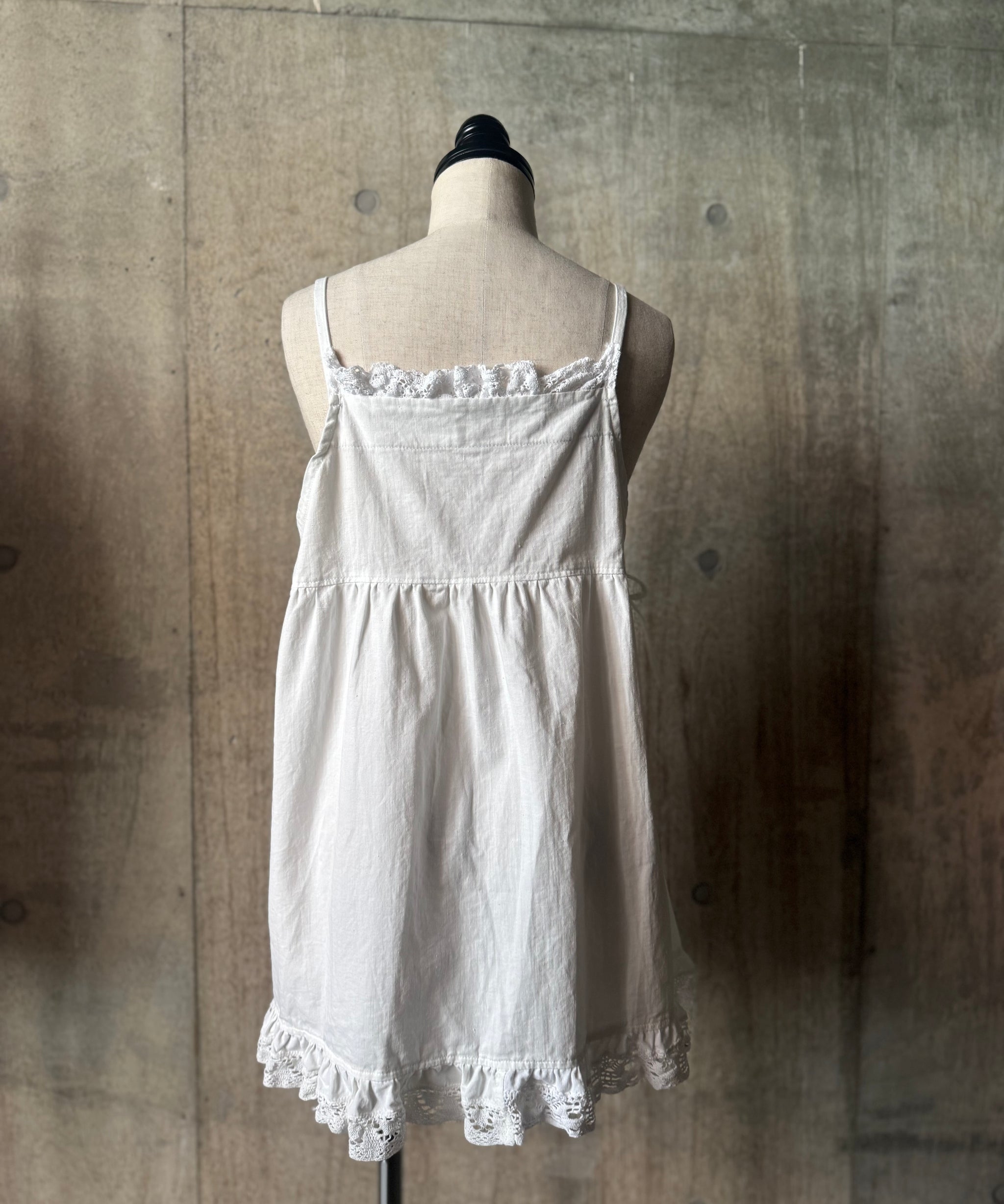 トップス Riri cachecoeur tops beige Remake Vintage Lace Cachecoeur Cami Tops – H アッシュ